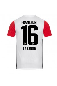 Fotbalové Dres Eintracht Frankfurt Hugo Larsson #16 Domácí Oblečení 2024-25 Krátký Rukáv